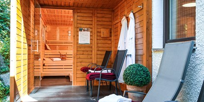 Golfurlaub - Waschmaschine - Ostbayern - Finnische Außensauna mit 95°C - AktiVital Hotel 
