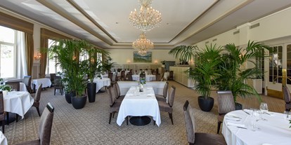 Golfurlaub - Clubhaus - Schweiz - Grand Restaurant - Cresta Palace Hotel