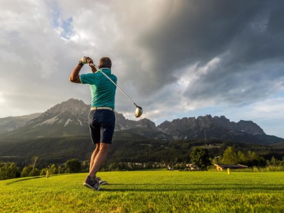 Golfurlaub - Umgebungsschwerpunkt: Berg - Tirol - Golfen  - Sporthotel Ellmau