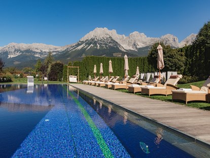Golfurlaub - Sonnenterrasse - Tiroler Unterland - Outdoor-Bereich  - Sporthotel Ellmau