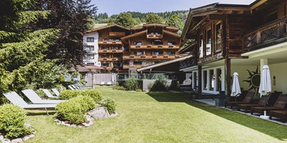 Golfurlaub - Badewanne - Pinzgau - Garten - Hotel Sonne