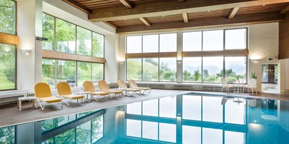 Golfurlaub - Doppelwaschbecken - Tirol - Panorama-Pool im Alpenwelt SPA - Inntalerhof - DAS Panoramahotel