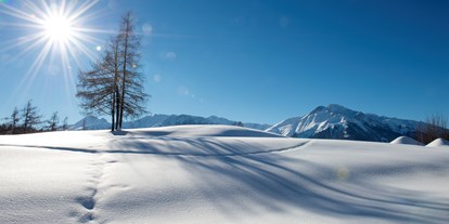 Golfurlaub - Wäscheservice - Tirol - Glitzernde Winteridylle genießen - auch im Winter ein Genuss mit Ihrem vierbeinigen Freund - Inntalerhof - DAS Panoramahotel