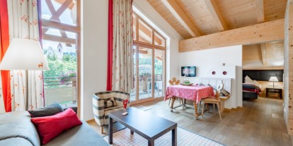 Golfurlaub - Zimmersafe - Tirol - Romantische Momente erleben - in unserer "Alpenwelt Kuschelsuite"  - Inntalerhof - DAS Panoramahotel