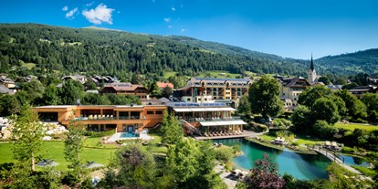 Golfurlaub - Pools: Schwimmteich - Salzburg - Wellnesshotel Eggerwirt 