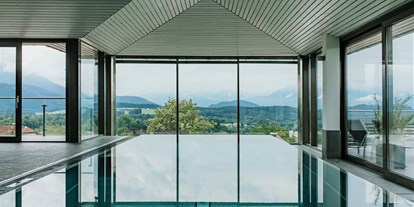 Golfurlaub - Pools: Außenpool beheizt - Salzburg - Infinity Pool - Romantik Spa Hotel Elixhauser Wirt