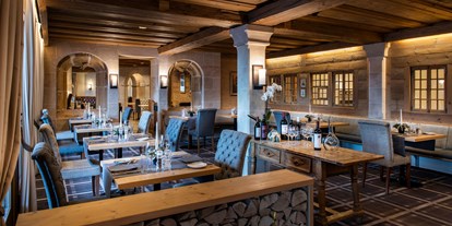 Golfurlaub - Clubhaus - Schweiz - Restaurant "Belle Epoque" - GOLFHOTEL Les Hauts de Gstaad & SPA