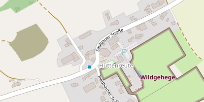 Golfhotel auf Satellitenbild