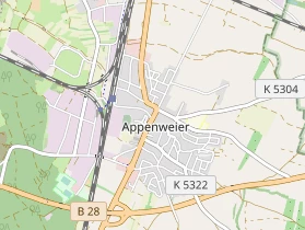 Golfhotel auf Karte