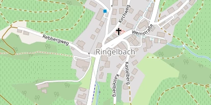 Golfhotel auf Satellitenbild