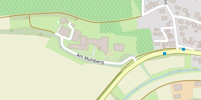 Golfhotel auf Satellitenbild