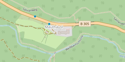 Golfhotel auf Satellitenbild