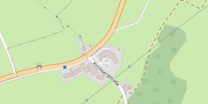 Golfhotel auf Satellitenbild