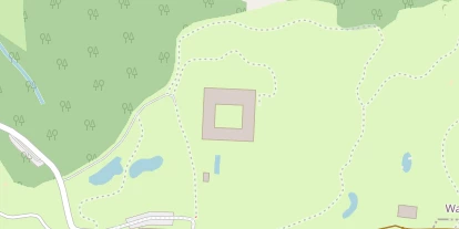 Golfhotel auf Satellitenbild