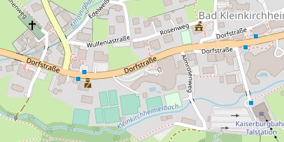 Golfhotel auf Satellitenbild
