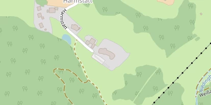 Golfhotel auf Satellitenbild