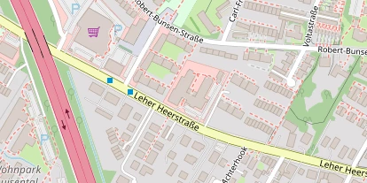 Golfhotel auf Satellitenbild