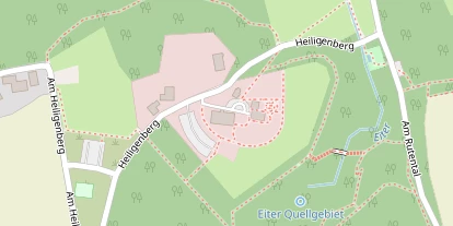 Golfhotel auf Satellitenbild