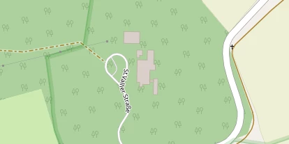 Golfhotel auf Satellitenbild