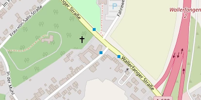 Golfhotel auf Satellitenbild