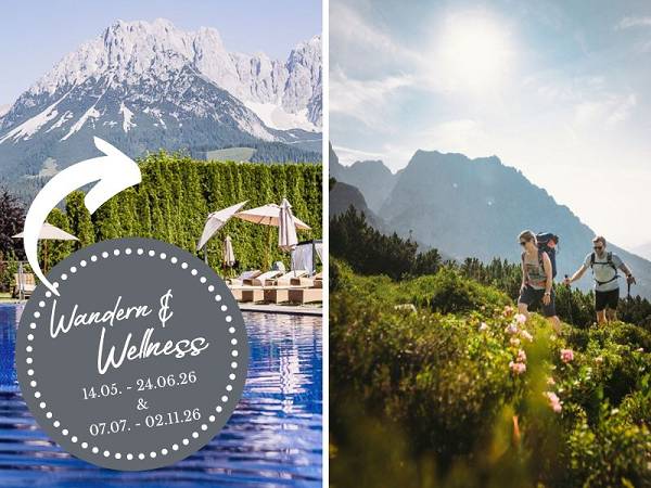 Wandern und Wellness - Sporthotel Ellmau