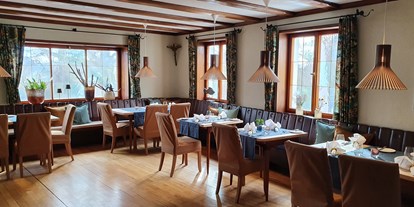 Golfurlaub - Balkon - Restaurant Bauernstüble - Romantik Hotel Johanniter-Kreuz
