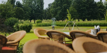 Golfurlaub - Zimmersafe - Fürsteneck - Blick auf den Golfplatz Sagmühle - Gutshof Sagmühle