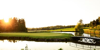 Golfurlaub - Hotel-Schwerpunkt: Golf & Wellness - Blick von Restaurantterrasse ©Inge Prader - Golfresort Haugschlag