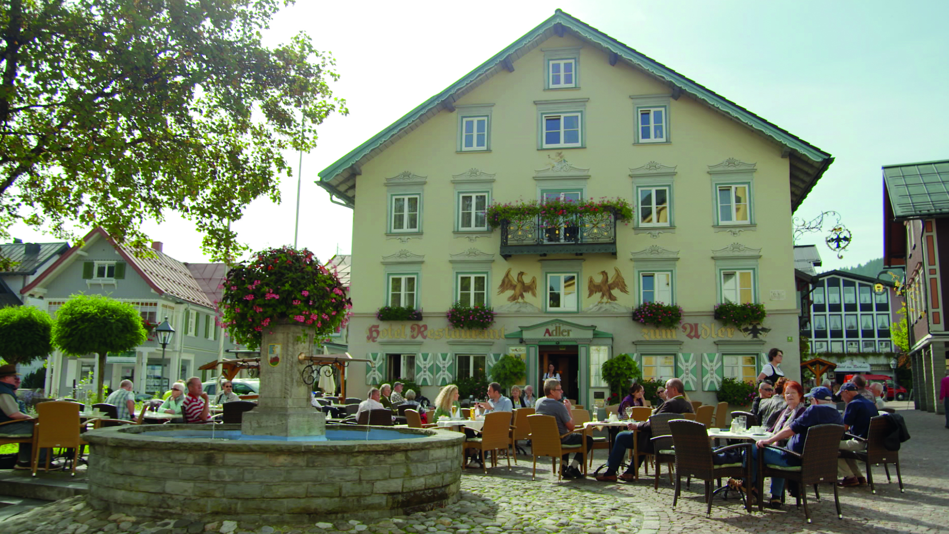 Golfhotel - Hotel-Restaurant Adler, Oberstaufen - Hotel-Restaurant Adler