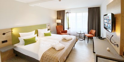 Golfurlaub - Umgebungsschwerpunkt: Fluss - Kitzingen - Doppelzimmer Superior/Komfort - Best Western Hotel Polisina