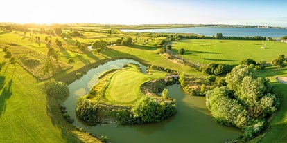 Golfurlaub - Terrasse - Ferienpark Wulfener Hals