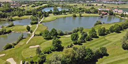 Golfurlaub - Terrasse - Meisterschaftsplatz - Bachhof Resort Straubing - Hotel und Apartments