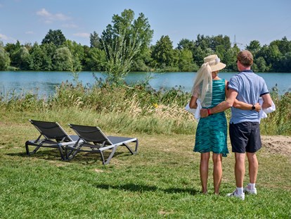 Golfurlaub - Preisniveau: günstig - Ostbayern - Unser Naturbadeweiher - Bachhof Resort Straubing - Hotel und Apartments