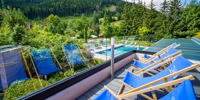 Golfurlaub - Hotel-Schwerpunkt: Golf & Wandern - Weinzierl (Velden am Wörther See) - Sonnenterrasse - Der Kolmhof