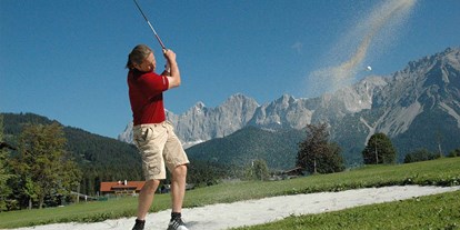 Golfurlaub - Driving Range: überdacht - Wagrain - Hotel Kobaldhof