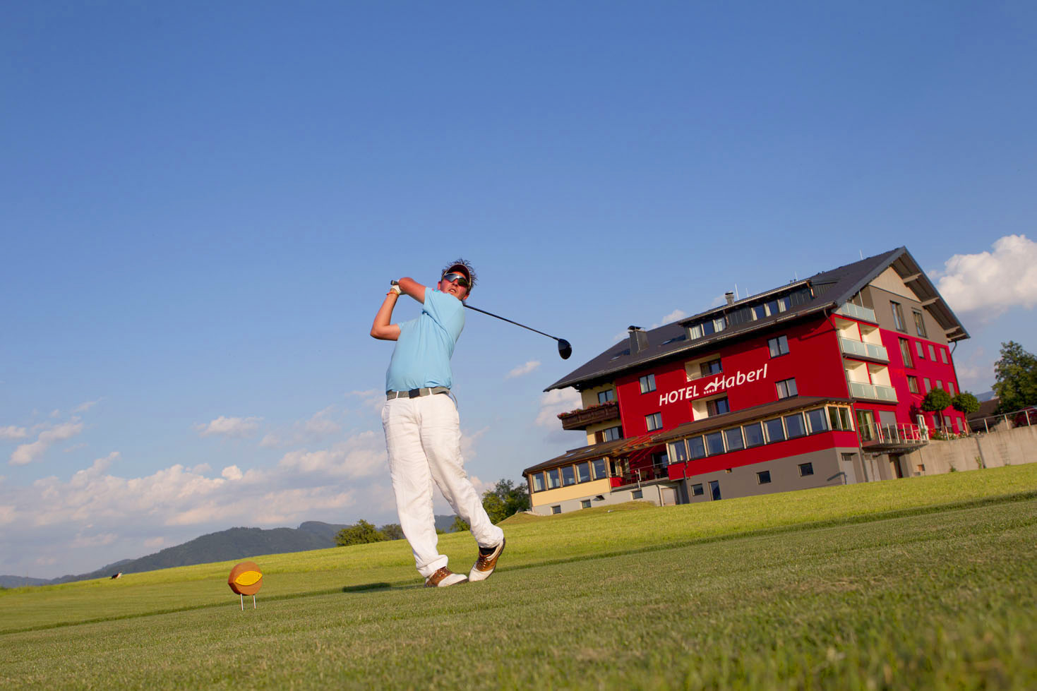 Golfhotel - Golfhotel Haberl - Abschlag 6 - Hotel Haberl - Attersee