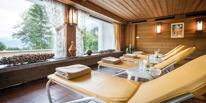 Golfurlaub - Abendmenü: Buffet - Igls - Ruheraum im Alpenwelt SPA - Inntalerhof - DAS Panoramahotel