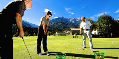 Golfurlaub - Umgebungsschwerpunkt: See - Kühweg (Hermagor-Pressegger See) - Golfunterricht mit Golfpro Mark Stuckey - Hotel Glocknerhof ****