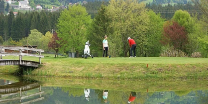 Golfurlaub - Pools: Außenpool beheizt - Tarvisio - GC Berg im Draual, Abschlag 2 - Hotel Glocknerhof ****