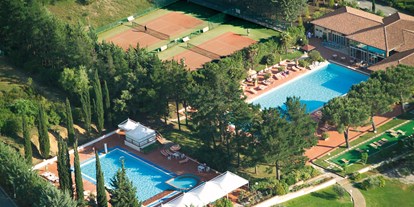Golfurlaub - 24-Stunden Rezeption - Il Pelagone Hotel & Golf Resort Toscana