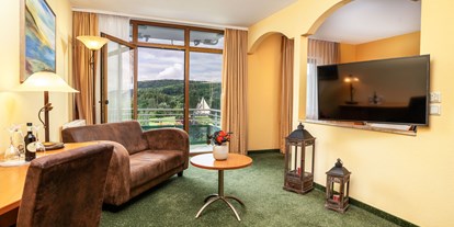 Golfurlaub - Balkon - Erzgebirge - Zimmer Parkblick - Hotel Am Kurhaus