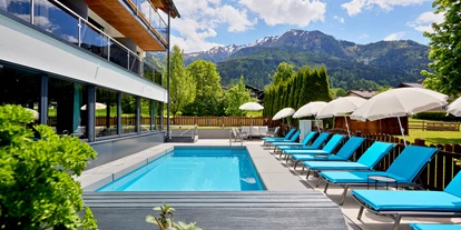 Golfurlaub - Abendmenü: 3 bis 5 Gänge - Kirchberg in Tirol - Poolbereich - Hotel Sonnblick