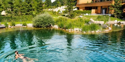 Golfurlaub - Pools: Schwimmteich - Gartenteich - Wellnesshotel Eggerwirt 