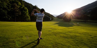 Golfurlaub - Driving Range: überdacht - Podeblach - Golfplatz Bad Kleinkirchheim - Trattlers Hof-Chalets