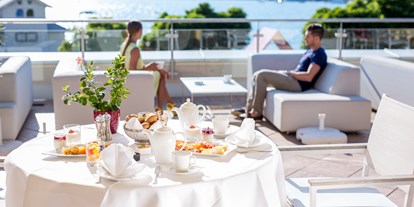 Golfurlaub - Hörzenbrunn - Frühstück auf der Sundowner Longe  - Werzer's Hotel Resort Pörtschach