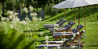 Golfurlaub - Sonnenterrasse - Lorüns - Garten - Hotel Post Lech