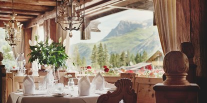 Golfurlaub - Abendmenü: 3 bis 5 Gänge - Arlberg - Burg Hotel Oberlech