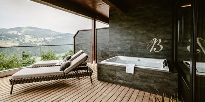 Golfurlaub - Pools: Außenpool beheizt - Oberstaufen - SPA Suite Premium - Bergkristall - Mein Resort im Allgäu