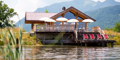 Golfurlaub - Pools: Außenpool beheizt - Elixhausen - Seehütte10 - mit feinen Spezialitäten aus dem Chiemgau.@Resort Das Achental - Das Achental Resort
