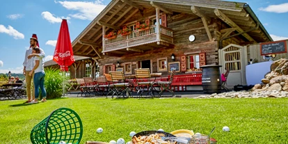 Golfurlaub - Terrasse - Fürstenzell - Golf und Gutshof im Das Ludwig - Fit.Vital.Aktiv.Hotel DAS LUDWIG